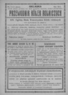 Przewodnik "K&oacute;łek rolniczych". R. XXVII. 1913. Nr 7
