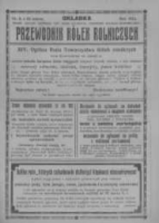 Przewodnik "K&oacute;łek rolniczych". R. XXVII. 1913. Nr 8