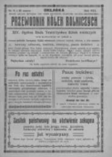 Przewodnik "K&oacute;łek rolniczych". R. XXVII. 1913. Nr 9