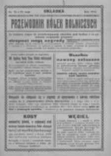 Przewodnik "K&oacute;łek rolniczych". R. XXVII. 1913. Nr 15