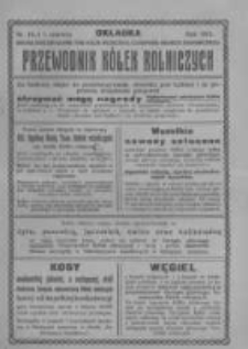 Przewodnik "K&oacute;łek rolniczych". R. XXVII. 1913. Nr 16