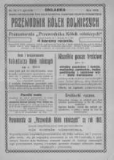 Przewodnik "K&oacute;łek rolniczych". R. XXVII. 1913. Nr 34