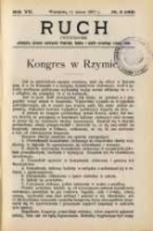 Ruch: dwutygodnik poświęcony sprawom wychowania fizycznego, hygieny i w og&oacute;le normalnego rozwoju ciała 1912.03.11 R.7 No.5=143