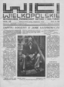 Wici Wielkopolskie. 1933 R.3 nr3