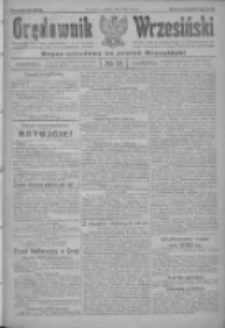 Orędownik Wrzesiński: organ urzędowy na powiat wrzesiński 1922.02.11 R.4 Nr18