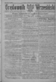 Orędownik Wrzesiński: organ urzędowy na powiat wrzesiński 1922.02.25 R.4 Nr24