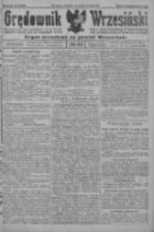 Orędownik Wrzesiński: organ urzędowy na powiat wrzesiński 1922.04.13 R.4 Nr44