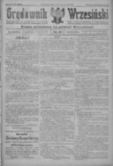 Orędownik Wrzesiński: organ urzędowy na powiat wrzesiński 1922.04.15 R.4 Nr45