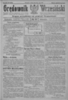 Orędownik Wrzesiński: organ urzędowy na powiat wrzesiński 1922.05.13 R.4 Nr56