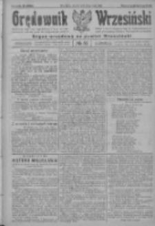 Orędownik Wrzesiński: organ urzędowy na powiat wrzesiński 1922.05.16 R.4 Nr57