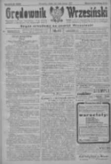 Orędownik Wrzesiński: organ urzędowy na powiat wrzesiński 1922.06.10 R.4 Nr67