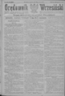 Orędownik Wrzesiński: organ urzędowy na powiat wrzesiński 1922.06.29 R.4 Nr75