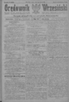 Orędownik Wrzesiński: organ urzędowy na powiat wrzesiński 1922.08.05 R.4 Nr91