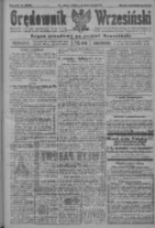 Orędownik Wrzesiński: organ urzędowy na powiat wrzesiński 1922.08.11 R.4 Nr94