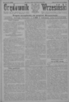 Orędownik Wrzesiński: organ urzędowy na powiat wrzesiński 1922.08.26 R.4 Nr100