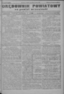 Orędownik powiatowy na powiat wrzesiński 1922.09.28 R.4 Nr114