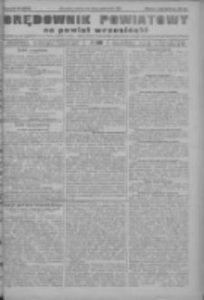 Orędownik powiatowy na powiat wrzesiński 1922.10.10 R.4 Nr119