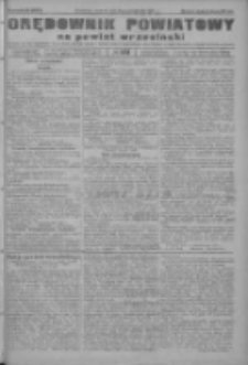 Orędownik powiatowy na powiat wrzesiński 1922.10.19 R.4 Nr123