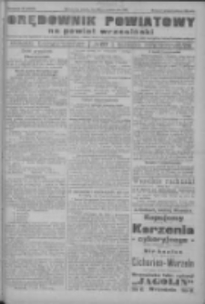 Orędownik powiatowy na powiat wrzesiński 1922.10.28 R.4 Nr127