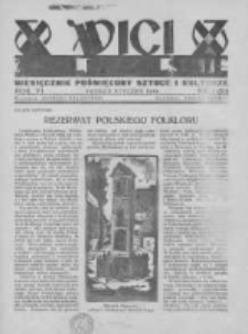Wici Wielkopolskie. 1936 R.6 nr1