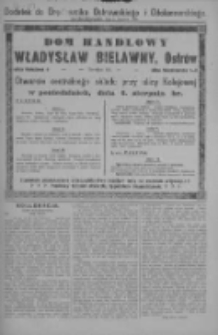Dodatek do Orędownika Ostrowskiego i Odolanowskiego 1928.08.03