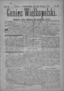 Goniec Wielkopolski: najtańsze pismo codzienne dla wszystkich stan&oacute;w 1879.02.03 R.3 Nr27