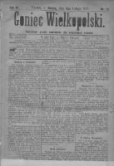 Goniec Wielkopolski: najtańsze pismo codzienne dla wszystkich stan&oacute;w 1879.02.08 R.3 Nr32