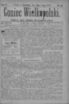 Goniec Wielkopolski: najtańsze pismo codzienne dla wszystkich stan&oacute;w 1879.02.13 R.3 Nr36