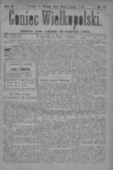 Goniec Wielkopolski: najtańsze pismo codzienne dla wszystkich stan&oacute;w 1879.02.14 R.3 Nr37