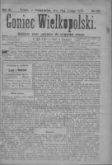 Goniec Wielkopolski: najtańsze pismo codzienne dla wszystkich stan&oacute;w 1879.02.17 R.3 Nr39