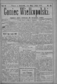 Goniec Wielkopolski: najtańsze pismo codzienne dla wszystkich stan&oacute;w 1879.02.20 R.3 Nr42