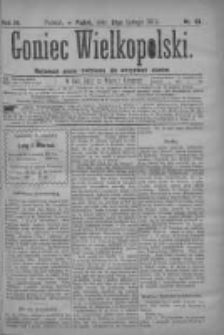 Goniec Wielkopolski: najtańsze pismo codzienne dla wszystkich stan&oacute;w 1879.02.21 R.3 Nr43