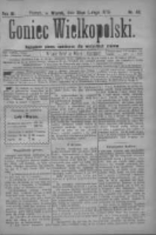 Goniec Wielkopolski: najtańsze pismo codzienne dla wszystkich stan&oacute;w 1879.02.25 R.3 Nr46