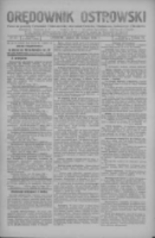 Orędownik Ostrowski: pismo na miasto i powiaty Ostrowski i Odolanowski oraz miast Ostrowa, Odolanowa, Sulmierzyc i Raszkowa 1930.02.28 R.79 Nr17