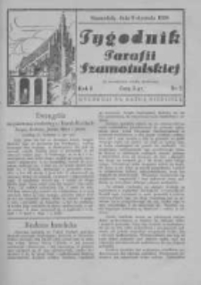 Tygodnik Parafii Szamotulskiej. 1938 R.1 Nr2