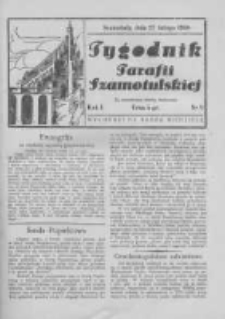 Tygodnik Parafii Szamotulskiej. 1938 R.1 Nr9