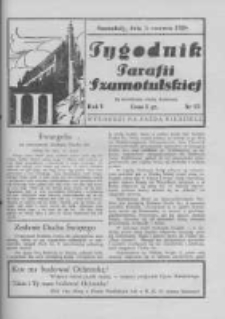 Tygodnik Parafii Szamotulskiej. 1938 R.1 Nr23