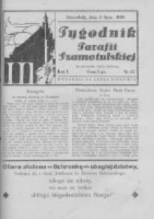 Tygodnik Parafii Szamotulskiej. 1938 R.1 Nr27