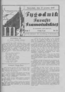 Tygodnik Parafii Szamotulskiej. 1938 R.1 Nr51
