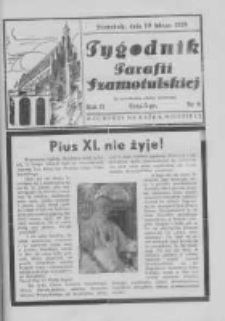 Tygodnik Parafii Szamotulskiej. 1939 R.2 Nr8