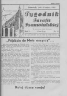 Tygodnik Parafii Szamotulskiej. 1939 R.2 Nr12