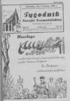 Tygodnik Parafii Szamotulskiej. 1939 R.2 Nr15