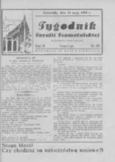 Tygodnik Parafii Szamotulskiej. 1939 R.2 Nr20
