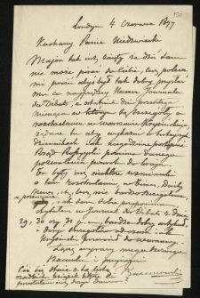Listy Baranowskiego Jana Józefa rok 1877