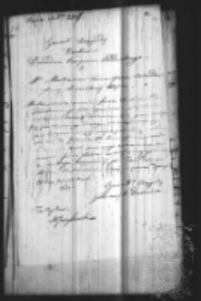 Kopia listu Kazimierza Dziekońskiego do Mackiewicza