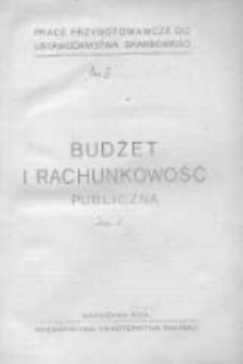 Zasady budżetowania, kasowości i rachunkowości państwowej. Berlin 1907