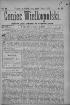Goniec Wielkopolski: najtańsze pismo codzienne dla wszystkich stan&oacute;w 1879.02.28 R.3 Nr49