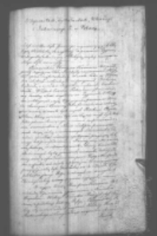 O dyzunitach dyssydentach tolerancyi i Inkwizycyi S. w Polsce