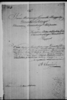 Raporty do gen. Kazimierza Dziekońskiego od Chmielińskiego Aleksandra