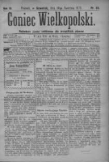 Goniec Wielkopolski: najtańsze pismo codzienne dla wszystkich stan&oacute;w 1879.04.17 R.3 Nr88
